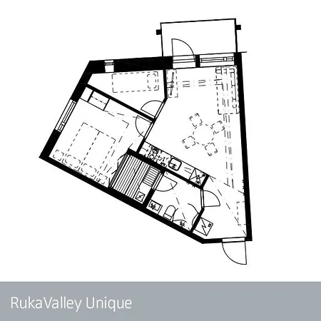 Huoneisto Rukavalley Unique47 In - Out